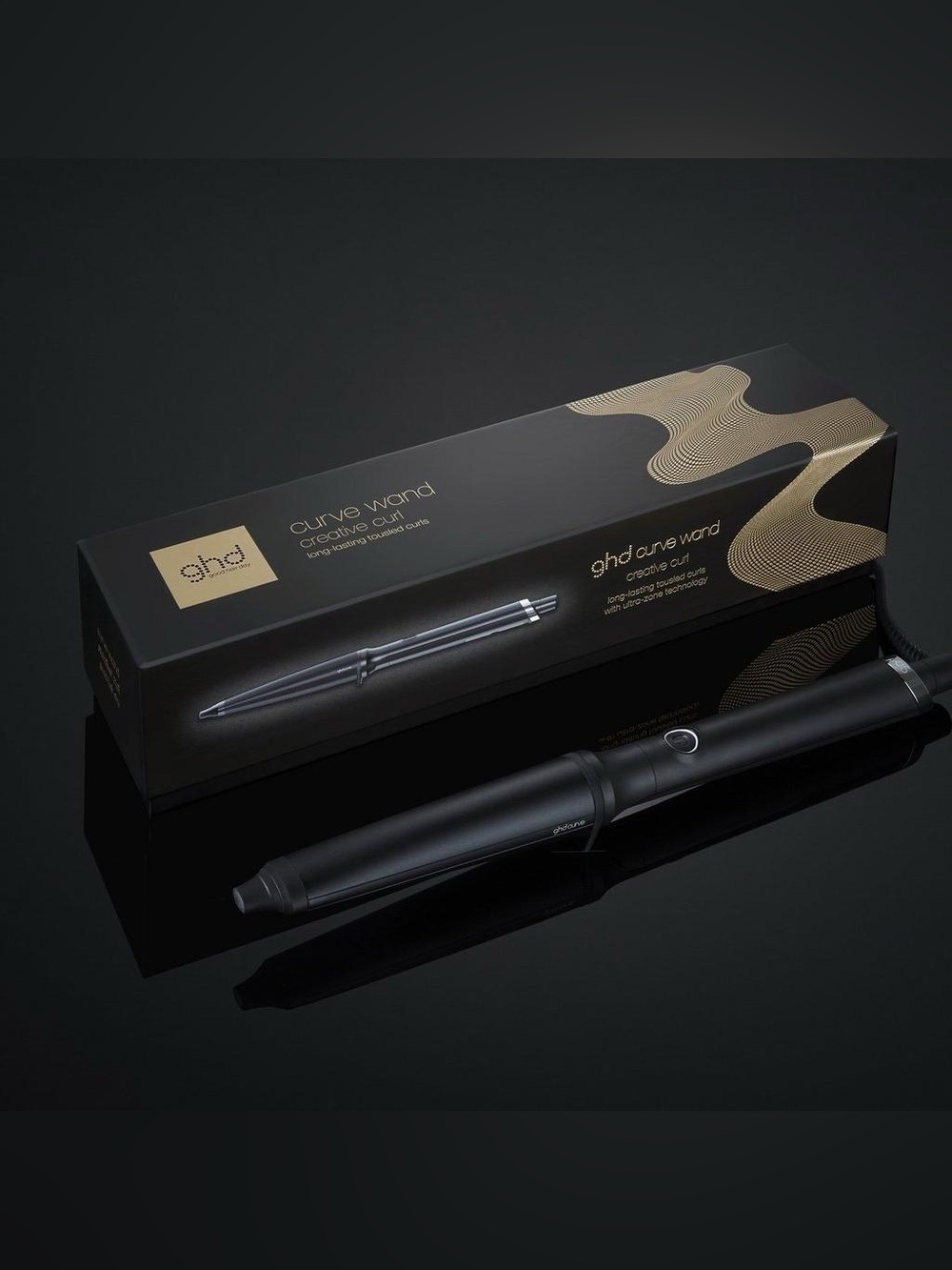 ghd Curve Creative Curl Wand - Black